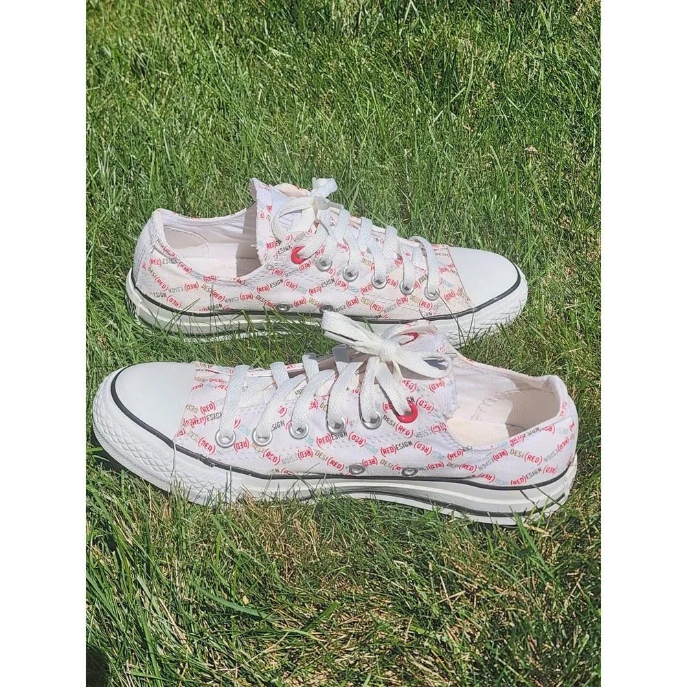 Vintage 2007 Converse Chuck Taylor All Star (PRODUCT)RED Low Top Men 6 / Women 8